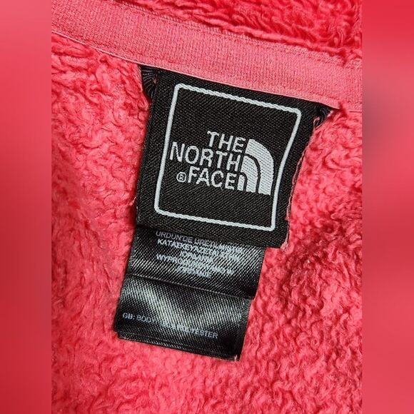 The North Face pink fleece Full Zip Jacket Size Small Women's Fleece Lined Read - Picture 8 of 8